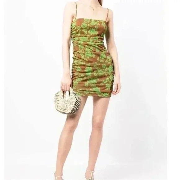 brown turtleneck mini dress The Range Thermal Knit Turtleneck Dress in Espresso at Nordstrom, Size Medium